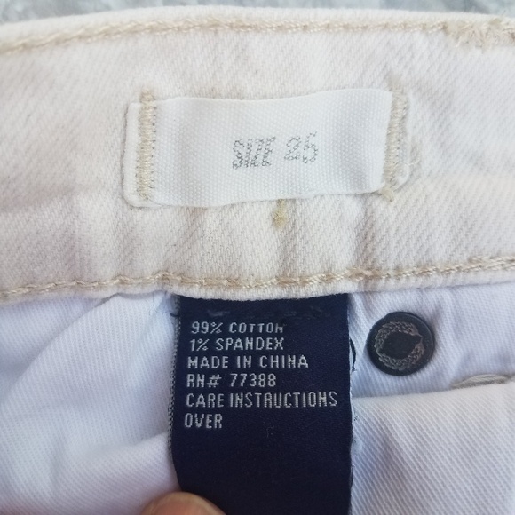 Madewell shorts off white size 25 Mini Shorts Denim - Picture 4 of 4